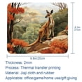 thumbnail image 5 of Kangaroo Gaming Mousepad Mouse Mat Desk Mat - Square, 8.3x9.8 Inch, Non-Slip Rubber Bottom, Printed, Suitable for Office and Gaming, 5 of 6