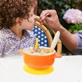 thumbnail image 3 of 1 Set  Bowl with Lid Suction Bowl   Feeding Bowl Toddler Food Bowl with Spoon, 3 of 6