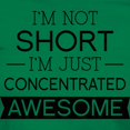 thumbnail image 3 of CafePress - I'm Not Short I'm Just Concentrated Awesome Women - Women's Traditional Fit Dark T-Shirt, 3 of 4