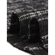 thumbnail image 5 of Vestido Pinafore U Cuello Tweed Cuadrícula A-Line S Negro para Mujeres Inspire Chic, 5 of 6