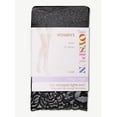 thumbnail image 4 of Joyspun Women's Sheer Lace Top Thigh Highs, 2-Pack, Sizes in Regular and Plus, 4 of 4