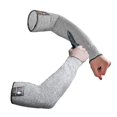 thumbnail image 2 of 2 Pcs Level 5 Safety Sleeves Anti Cut Arm Puncture Gloves Cutting Resistant Bracers Protector Household Breathable Guard Gloves, 2 of 7