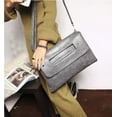 thumbnail image 6 of Women Clutches PU leather Crossbody Bags for female Shoulder messenger bag Laptop Bag For Macbook Pouch Bag big Ladies handbag, 6 of 6