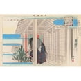 thumbnail image 3 of Kōgyo Tsukioka 18x13 Black Modern Framed Museum Art Print Titled - Nogaku Zue, Pl.08 (1897-1901), 3 of 5