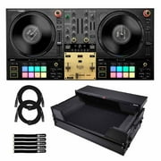 Hercules DJControl Inpulse T7 Premium Edition 2-Deck Motorized DJ Controller with Case Package
