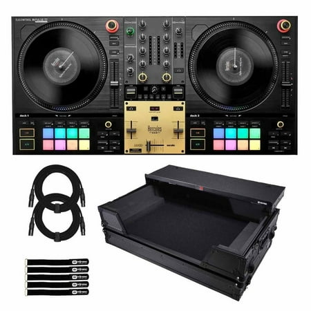 Hercules DJControl Inpulse T7 Premium Edition 2-Deck Motorized DJ Controller with Case Package