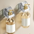 thumbnail image 1 of Isvgxsz Clearance Soap Bottle Dispenser Holder,Wall Mounted Pump Hand Stand Hanging Jar Hanger Rack Shampoo Standing Shelf Storage Holder Lotion Container for Kitchen Bathroom, 1 of 6