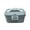 Gray, variant on Wamans Bento Box Adult Lunch Box 1.8L Electric Lunch Box Dual Voltage Heating Lunch Box Portable 304 Inner Tank Insulation Free Water Filling Lunch Box