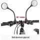 thumbnail image 5 of 1 Pcs Bike Mirrors, Bicycle Mirror, Bike Mirror 360 Adjustable And Rotatable, Rear View Wide Angle Handlebar Mirror For Bicycle, E-bike, Motorcycle, M, 5 of 5