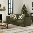 thumbnail image 6 of Roundhill Furniture Marvella 3-Piece Living Room Set, Sofa, Chair, and Ottoman with Mosswood Chenille Upholstery, 6 of 17