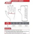 thumbnail image 2 of RDX, Bandages Élastiques Demi-Doigt, Rose, m, 2 of 5