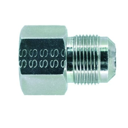 Adapter Fitting Flare - Dormont Gas Adapter Fitting 3/8-Inch Flare x 1/2-Inch Female, Metal, #90-1032R
