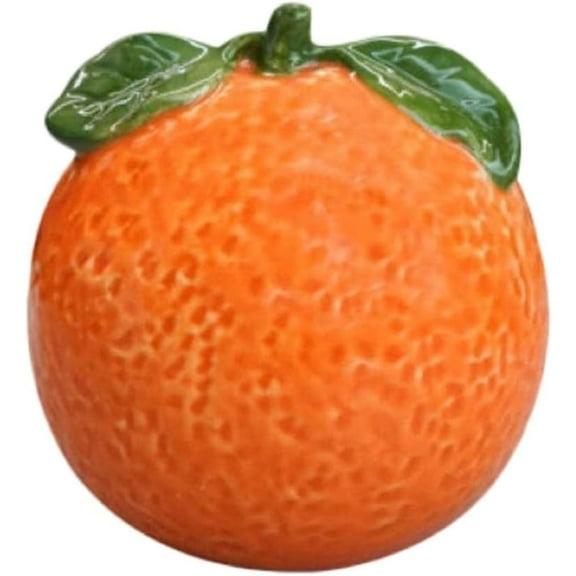 keyasia Creative Piggy Bank Ceramic Orange Savings Box Vintage Ornaments Money Bank can be Opened