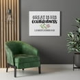 thumbnail image 3 of Scripture Walls  Faithfulness Lamentations 3:23 Bible Verse Canvas Christian Wall Art Ready to Hang Unframed, 3 of 12