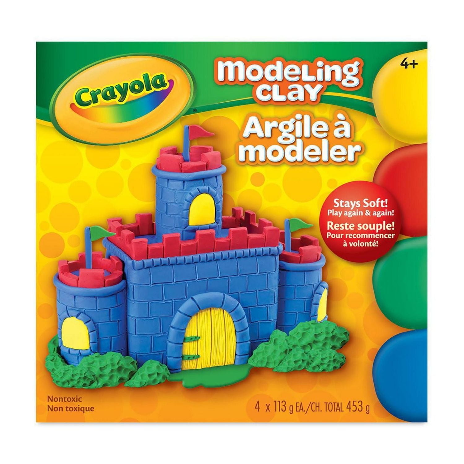 Crayola Modeling Clay 1lb,  Classic Colours