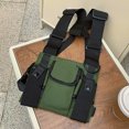 thumbnail image 1 of Bolsa De Pecho Molle Bolsas de chaleco casual Bolso de pecho masculina ajustable Ligero con cremallera Senderismo Viajes, 1 of 8