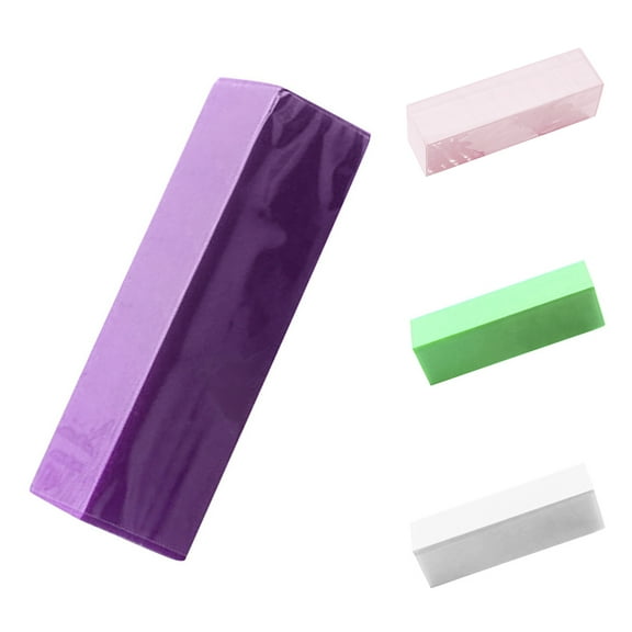 opvise Women Sponge Nail Art Buffer File Block Pedicure Manicure Buffing Polish Tool