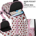thumbnail image 2 of Sac à Dos Bandoulière Motif Coccinelle à Pois Rouges, Sac de Jour Léger avec Imprimé Coccinelle Mignon, Design Insecte Nature Jardin, Sac de Voyage Anti-Vol pour Trajets Quotidiens, Extérieur, Gym, 2 of 5