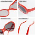 thumbnail image 4 of SHAR Two Pink 3D Heart Glasses for Special Effects and Light Diffraction, 4 of 5