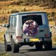 thumbnail image 5 of Fotbe Cool Skull Cowboy Funda de Llanta de Repuesto con Estampado, Engrosada, Ajuste Universal para Jeep, Remolque, RV, SUV, Camión-17 inch, 5 of 6