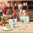 thumbnail image 5 of Vegetable Spiralizer 5 Blades Vegetable Spiralizer Spaghetti Spiral Mandoline Vegetable Cutter Spaghetti Vegetable Spaghetti Preparation, 5 of 5
