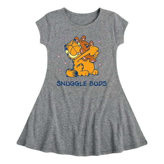 Garfield - Snuggle Buds - Toddler & Youth Girls Fit & Flare Dress