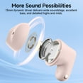 thumbnail image 2 of Edifier X1 Lite True Wireless Earbuds, Bluetooth 5.4 Earphones with 26 Hours Playtime - Pink, 2 of 7