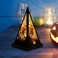 thumbnail image 4 of Linternas Portátiles de , Luces LED, Linterna de Vela, Iluminación Nocturna, Lám Noche Colgante pa Pohe, Adorno de Vacaciones, Demonio Yotijar linternas de halloween, 4 of 10