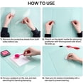 thumbnail image 5 of A4 Clear Photopolymer Sticky Mat for Crafts - Reusable Anti-Slip Grip Mat, Low Tack Craft Mat for Stamping, Card Making, Stenciling (11.7×8.3 in), 5 of 5