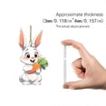 thumbnail image 3 of Karymi Easter Carrot Rabbit Home Scene Layout Hanging Parts Up to 45% off Clearance Canada Day, 3 of 3
