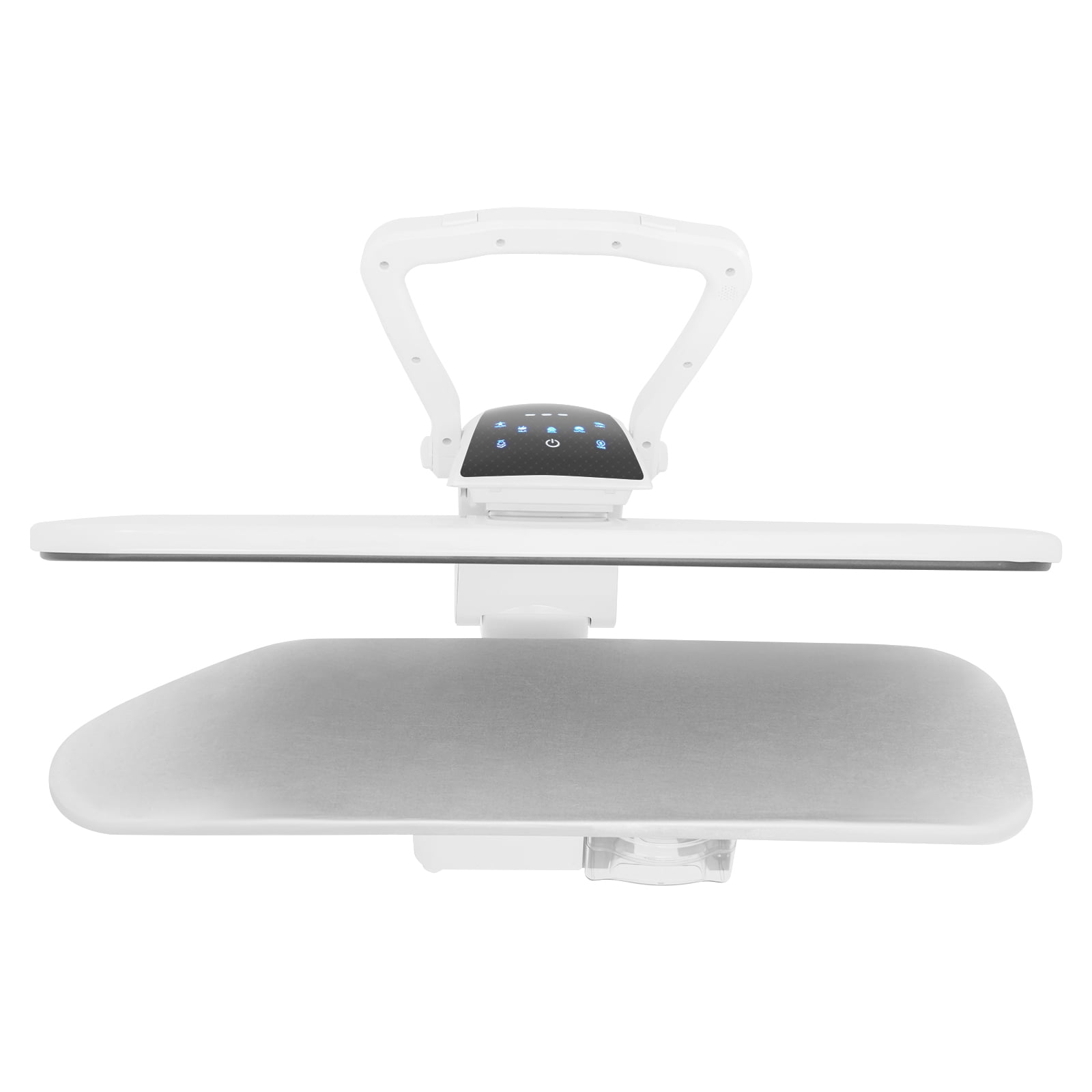 1600W Professional Steam Iron Press, LCD Intelligent Steam Press, Large Steam Iron Press White