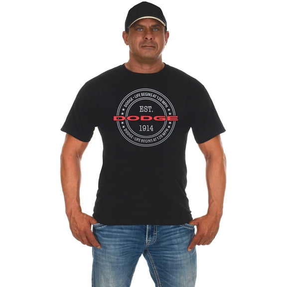 Mens Dodge Logo EST.1914 T-Shirt