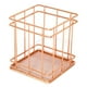 thumbnail image 2 of Canasta Caja de almacenamiento de celosía Canasta decorativa Caja de organización para frutas, verduras, libros, maquilje, especias o acces Cubo de Baoblaze canasta de almacenamiento de hierro, 2 of 8