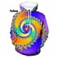 thumbnail image 3 of Sudadera con capucha hipnótica Vertigo en blanco y negro con impresión 3D para hombre, sudadera con patrón colorido, sudadera unisex divertida de manga larga, sudaderas con capucha, 3 of 5