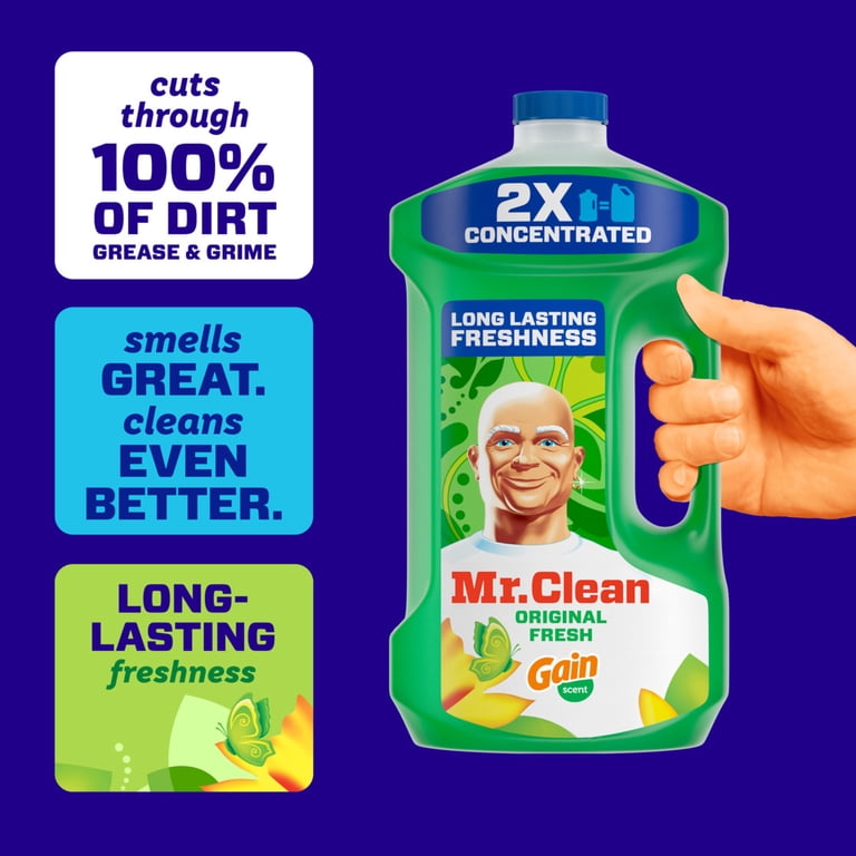 Mr. Clean All Purpose Cleaner with Gain Scent, 64 oz photo 2