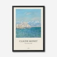 thumbnail image 2 of Claude Monet Antibes, Afternoon Effect Canvas Wall Art  Framed Impressionist Seascape Print 1888, 2 of 10