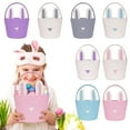 thumbnail image 5 of Fankiway Easter Basket for Kids 2024 New Easter Basket for Girls/Boys Baby Easter Basket with Handle Empty Bunny Basket Easter Supplies, Home tools on Sales, 5 of 6