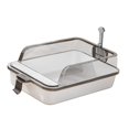 thumbnail image 2 of Caja de arena para gatos, colcha semicerrada, suministros extraíbles para mascotas, contenedor de arena para gatos de lado alto, lavabo de limpieza para gatos de interior, 2 of 9