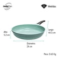 thumbnail image 3 of SARTÉN ANTIADHERENTE CON RECUBRIMIENTO JADE DE 24 CM, 3 of 6