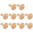 thumbnail image 3 of 10 piezas de decoración de madera decoración de champiñones adornos de diseño de jardín en blanco, 3 of 8