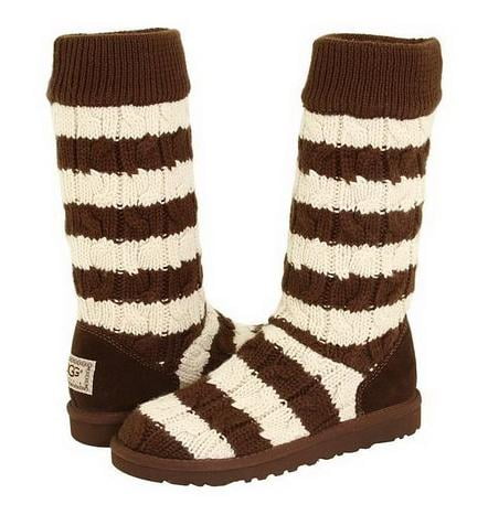 cable knit uggs