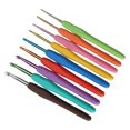thumbnail image 1 of Crochet Hook, 2-6mm Multicolor Crochet Hook Set Aluminum  for Home, 1 of 7