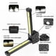 thumbnail image 4 of Rechargeable LED Work Light with Magnetic Hook, Dimmable Gym and Camping Posing Lamp, 4 of 5