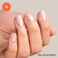 thumbnail image 2 of Calcomanía Heyhae Tiras de Gel Semi Curado para Uñas Rosa Floral, 2 of 8