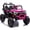 Pink, variant on 24V Powered Ride on Toys, Ucades Electric Ride on UTV with Remote Control, Four-Wheel Suspension, LED Lights, Bluetooth Music, Ride on Cars Vehicle for Kids Ages 3-6, Pink