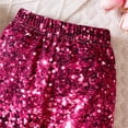 thumbnail image 5 of ZHUASHUM Pants For Baby Girls Relax Fit Straight Leg Sequin Sweartpants Summer Casual Pants Trousers Kid Clothes Hot Pink 12-18 Months, 5 of 6