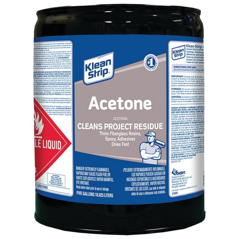 THINNER ACETONE 5 GALLON