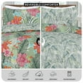 thumbnail image 5 of Sleepdown Queen Comforter Set - All Season Reversible Cute Floral Comforters Queen Size, Soft Breathable Bedding Queen Size Comforter Sets, Lightweight Botanical Flowers Comforter & 2 Pillow Shams, 5 of 7
