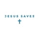thumbnail image 2 of Jesus Saves Cross Subtle Christian Minimal Religious Faith T-Shirt Casual Cotton, 2 of 7