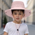 thumbnail image 2 of Toddler Baby Sun Hat Summer UPF 50+ Protection for Boys Girls Kids Adjustable Beach Hats with Bucket Wide Brim Outdoor,chin strap,comfortable,camping 3-10 Years, 2 of 6